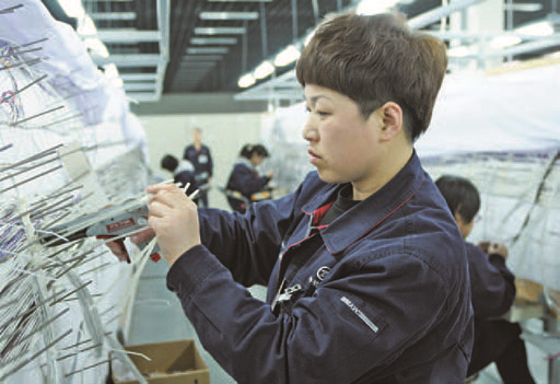 双手织就航空梦——记全国三八红旗手、新半岛官网_半岛(中国)沈飞线束厂技师郑秋菊